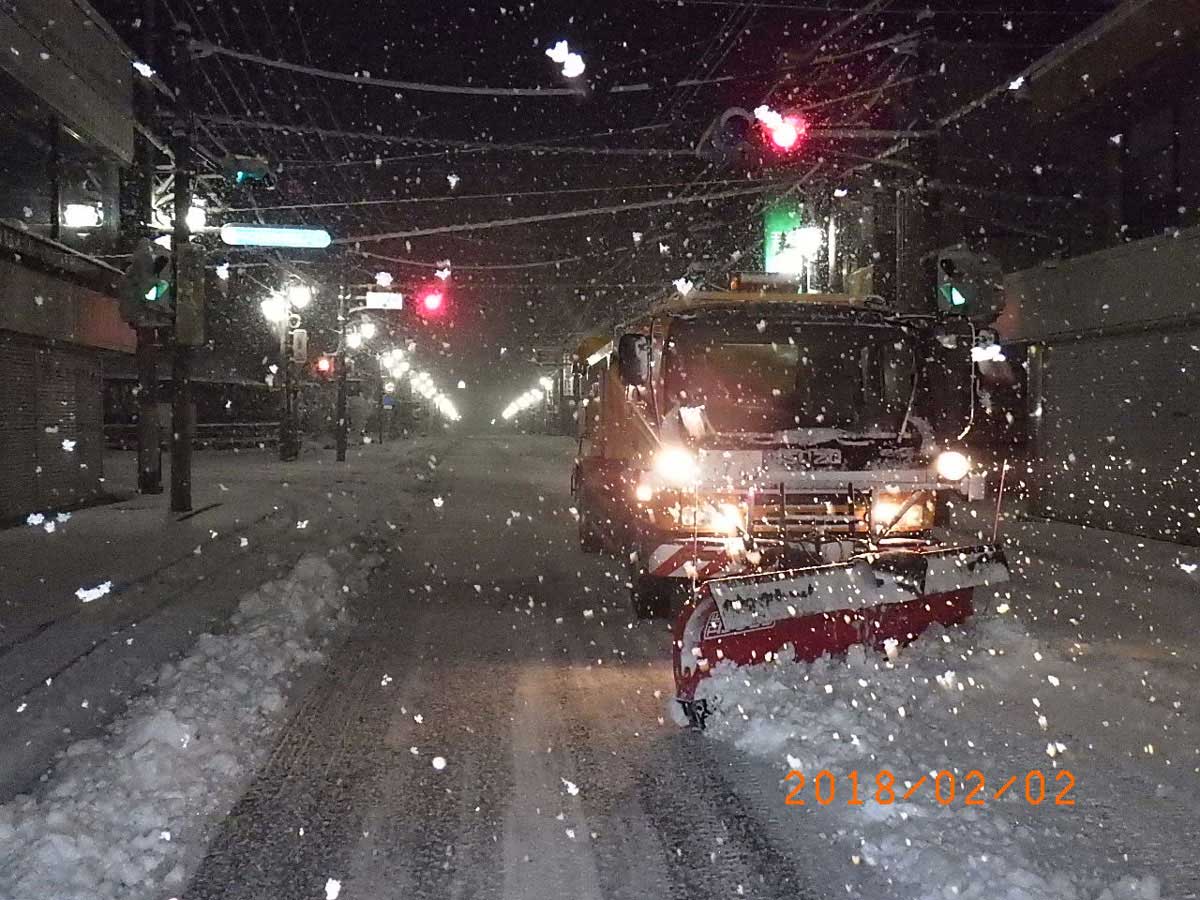 国道145号他 道路除雪